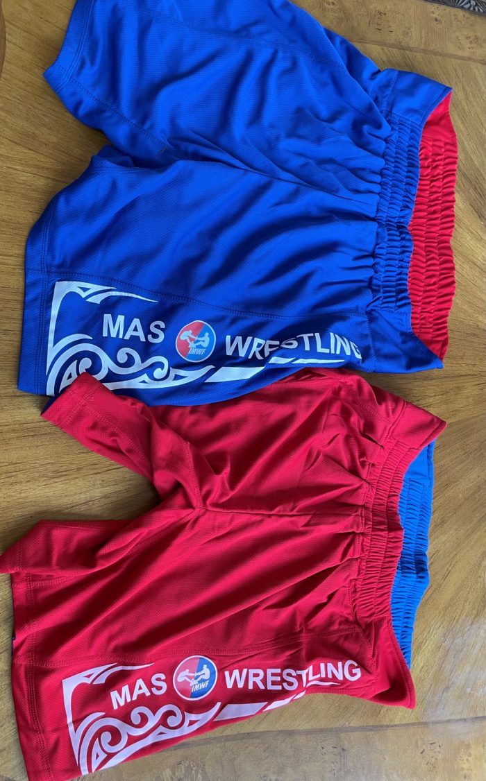 Official MAS Wrestling Competition Shorts